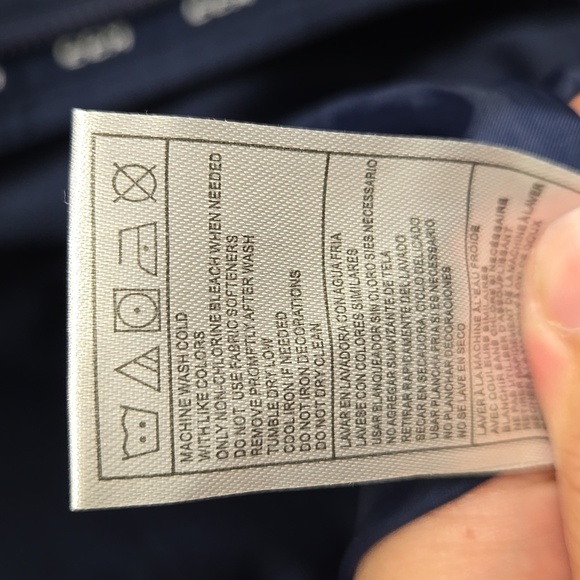 CCM Size XL Navy Blue Lightweight Windbreaker Style Jacket - Picture 10 of 10